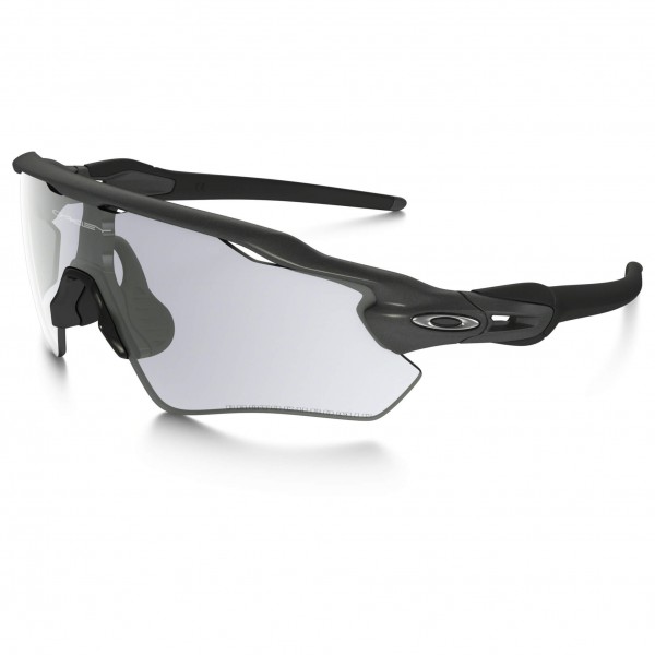 Oakley - Radar EV Path Clear Black Iridium Photocromatic S1 - Fahrradbrille grau von Oakley