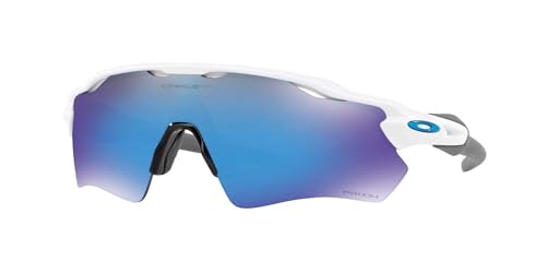 Oakley Herren Radar Ev Path 920873 Sonnenbrille, Braun (Polished White), 40 von Oakley