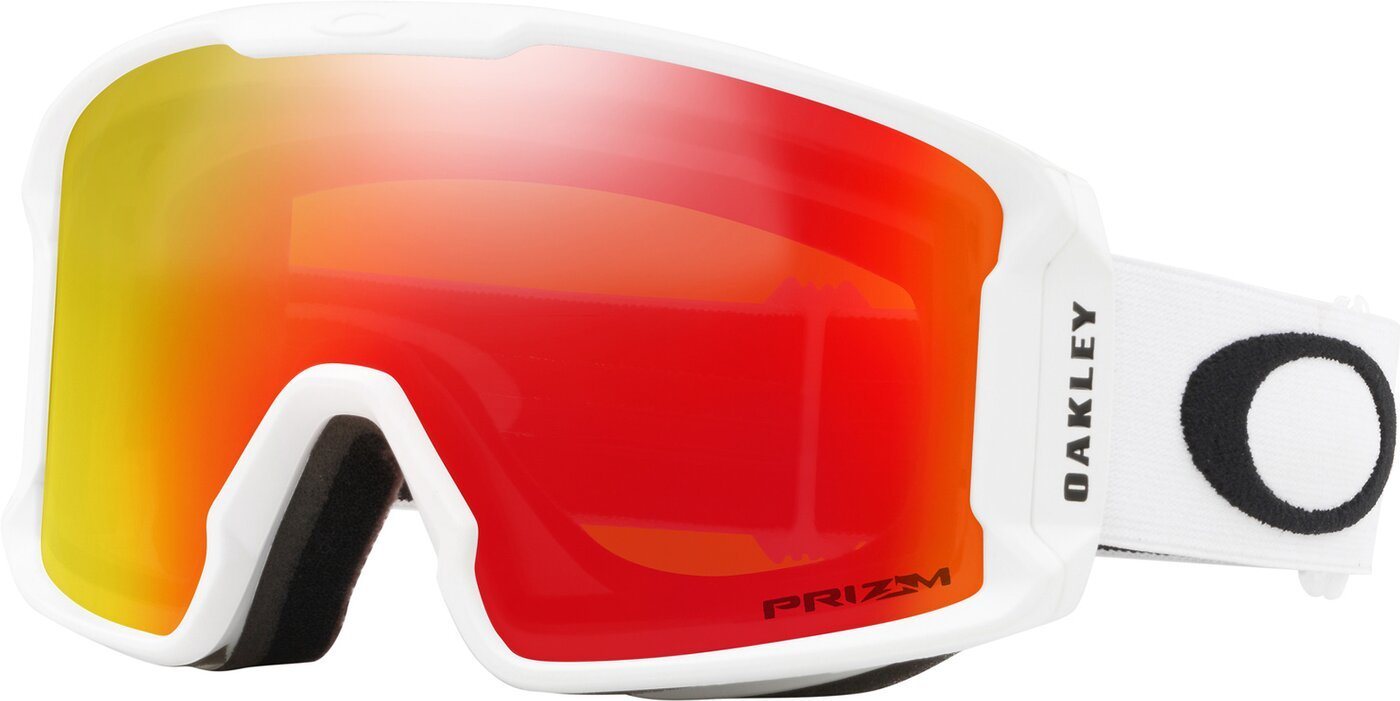 Oakley Skibrille LINE MINER M MATTE WHITE/Prizm Snow Torch Iridiu von Oakley