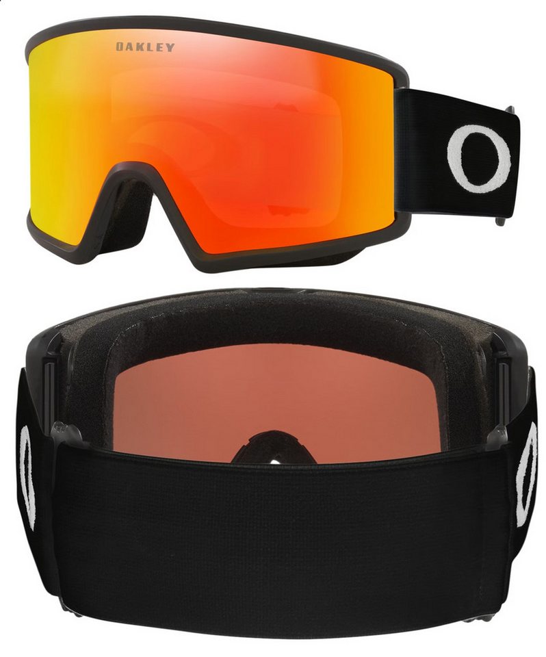 Oakley Skibrille Oakley Target Line Grösse L Skibrille Black Fire Iridium 0OO7120 von Oakley