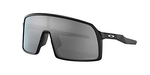 Oakley Men's OO9406 Sutro Rectangular Sunglasses, Matte Black/Prizm Black, 37 mm von Oakley