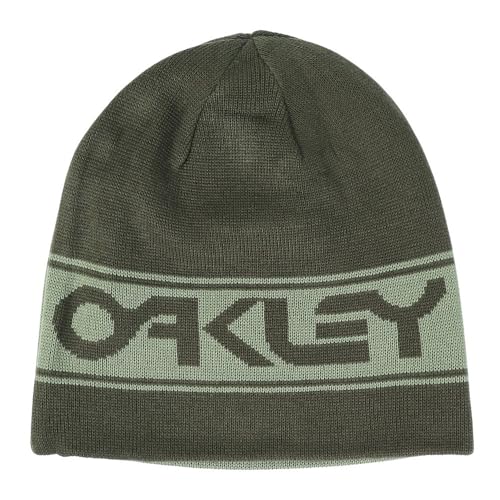 Oakley Unisex Tnp Wendemütze Beanie-Mütze, Dunkler Pinsel New Jade, One Size von Oakley