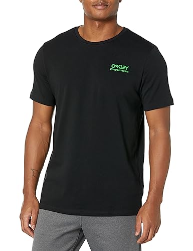 Oakley Tempestas Sum T-Shirt für Herren, Blackout, XL von Oakley