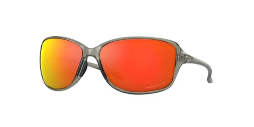 Oakley Unisex Cohort Sonnenbrille, Graue Tinte/Prizm Rubin polarisiert, 61 von Oakley