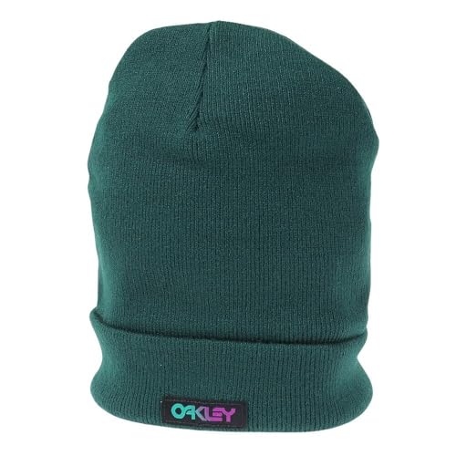 Oakley Unisex-Erwachsene B1B Gradient Patch Beanie, Jäger-Grün (Helm), Einheitsgre von Oakley