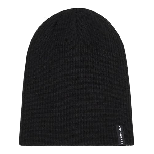 Oakley Unisex-Erwachsene Back Bone 2.0 Beanie-Mütze, Blackout, Einheitsgröße von Oakley
