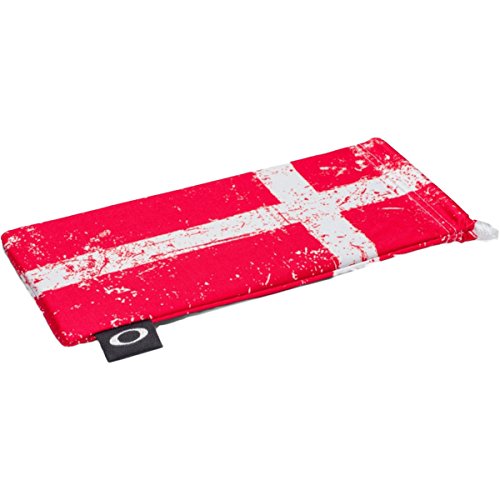Oakley Unisex-Erwachsene Ca State Flag Acc Microbag Sonnenbrillenetui, Flagge Dänemark von Oakley