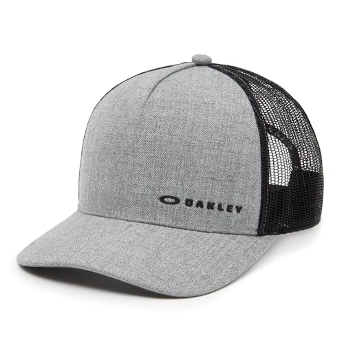 Oakley Unisex-Erwachsene Chalten-Cap, Granit Hthr/Schwarz, One Size von Oakley