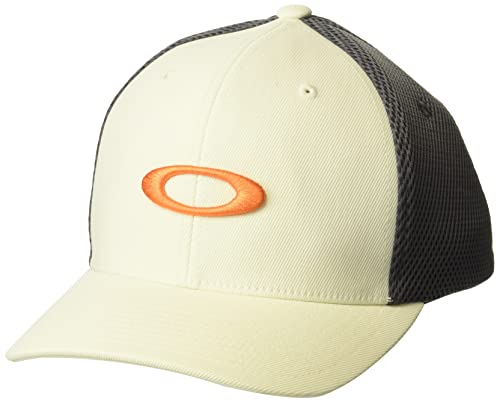 Oakley Unisex-Erwachsene Ellipse Mesh Baseballkappe, Weiß (Arctic White), S/M von Oakley