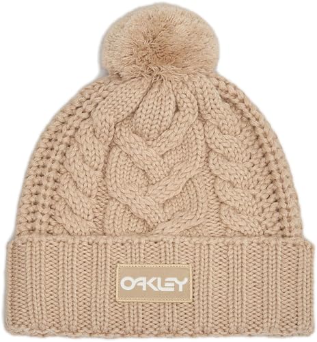 Oakley Damen Harper Pom Beanie-Mütze, Humus, Einheitsgröße Oakley Damen Harper Pom Beanie-Mütze, Humus, Einheitsgröße von Oakley