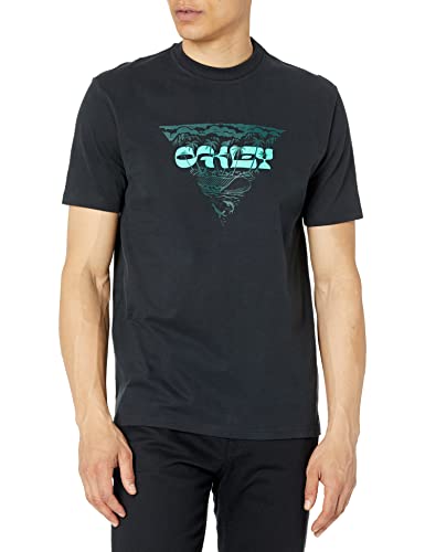 Oakley Unisex-Erwachsene Tiki T-Shirt, Blackout, L von Oakley