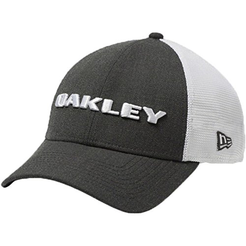 Oakley Unisex Heather New Era Hat Cap, Graphite, Einheitsgröße von Oakley