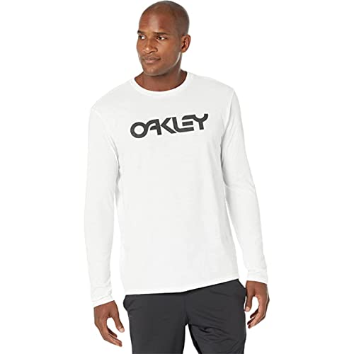 Oakley Unisex Mark Ii Langarmshirt 2.0 T-Shirt, weiß/schwarz, XXL von Oakley