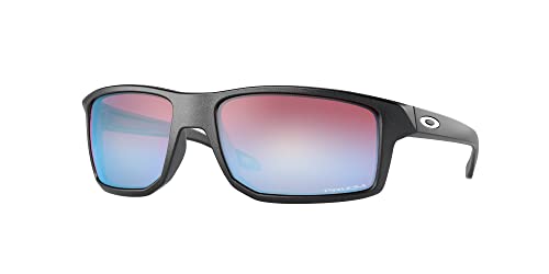 Oakley Unisex Oo9449 Gibston Sonnenbrille, Steel/Prizm Snow Sapphire, 60 von Oakley