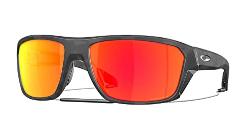 Oakley Wire Tap 2.27 Sunglasses, Matte Black Camoflauge/Prizm Ruby, 64/17/132 Herren, Matte Black Camoflauge/Prizm Ruby von Oakley