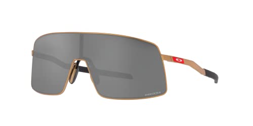 Oakley Wire Tap 2.60 Sunglasses, Matte Gold/Prizm Black, 36/13/141 Herren, Matte Gold/Prizm Black von Oakley