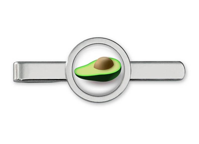 Avocado Krawattenklammer - Avocado-Traverse Avocados Manschettenknöpfe Zubehör | Lebenslange Garantie T0138 von OakmontCufflinks