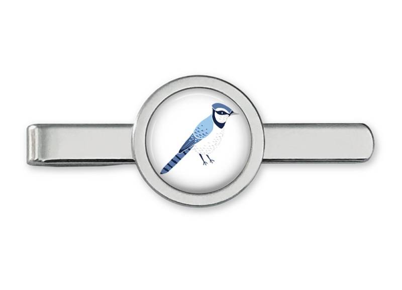 Blauhäher Krawattenklammer Vogel Krawattenklammer, Manschettenknopf Zubehör von OakmontCufflinks