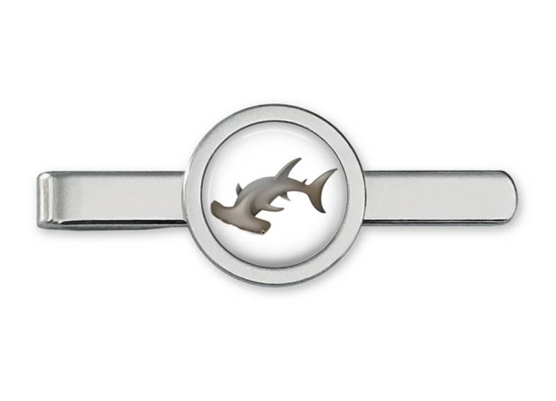 Hammerhai Hai Krawattenklammer - Traverse Haie Tieclip | Lebenslange Garantie T0203 von OakmontCufflinks