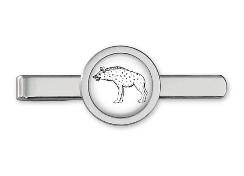 Hyänen Krawattenklammer - Traverse Safari Tier Manschettenknöpfe Zubehör | Lebenslange Garantie T0040 von OakmontCufflinks