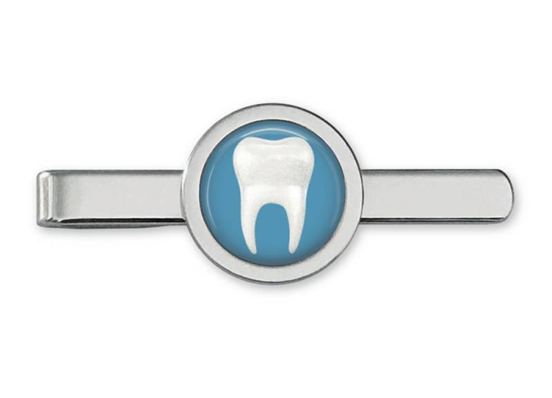 Zahnarzt Krawattenklammer - Krawatte Bar Dental Zahn Zahnarzt-Geschenk Manschettenknöpfe Zubehör | Lebenslange Garantie T0090 von OakmontCufflinks