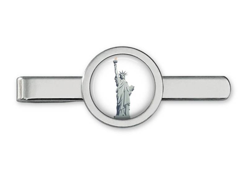 statue Of Liberty Krawattennadel - New York Traverse Nyc Krawattenklammer Manschettenknöpfe Zubehör | Lebenslange Garantie T0153 von OakmontCufflinks