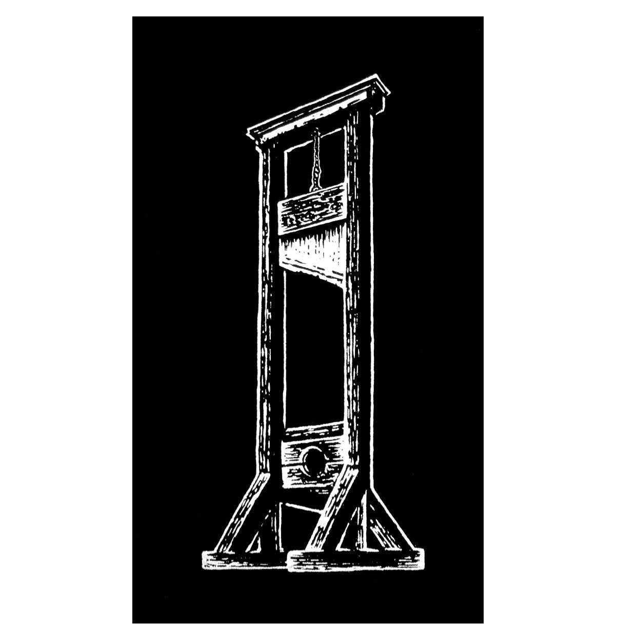 Guillotine Aufnäher/Backpatch von OakthornStudios