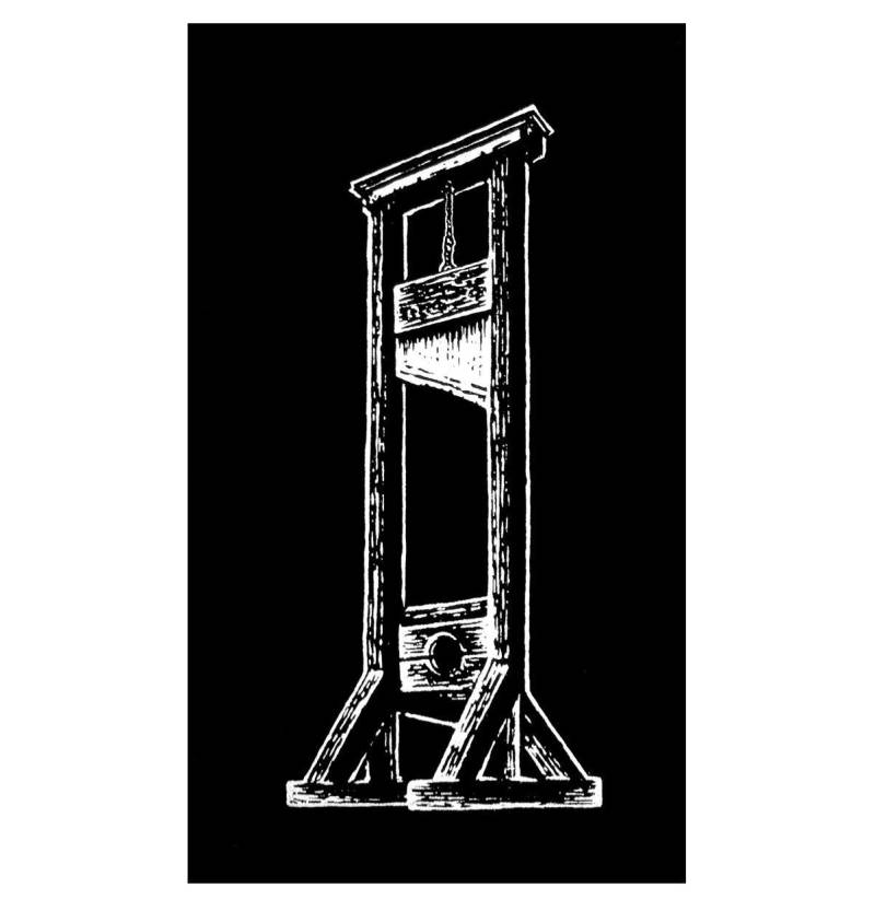 Guillotine Aufnäher/Backpatch von OakthornStudios