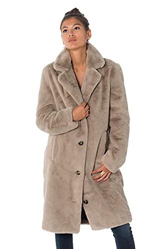 Oakwood Damen Cyber Mantel, Beige (Beige Foncé 0625), Medium von Oakwood