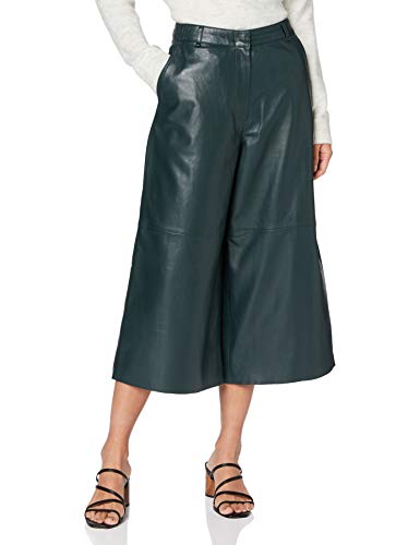 Oakwood Damen Meghan Klassische Hose, Dunkelgrün, 34 von Oakwood