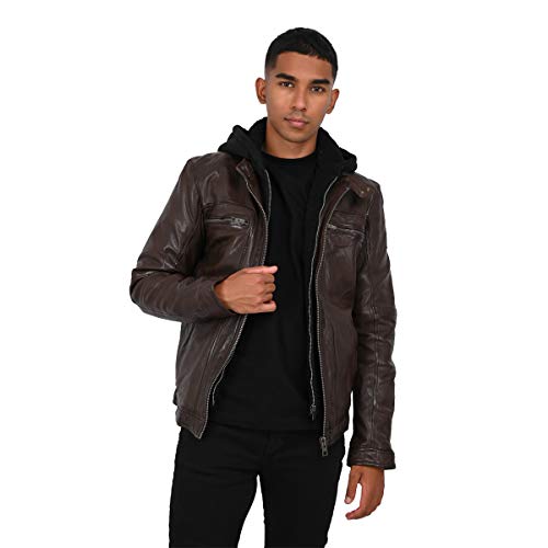 Oakwood Herren Drink Jacke, Schokoladenbraun, S von Oakwood