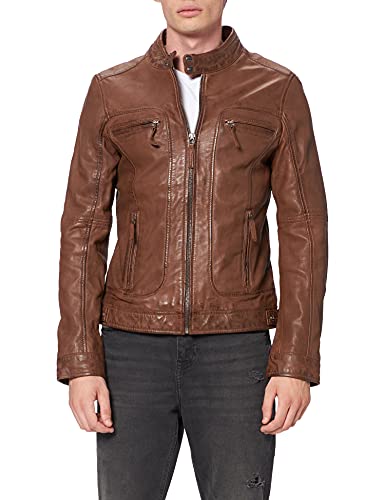 Oakwood Herren Jacke Echtleder 60901 Marrone (Marron (Cognac)), XX-Large von Oakwood