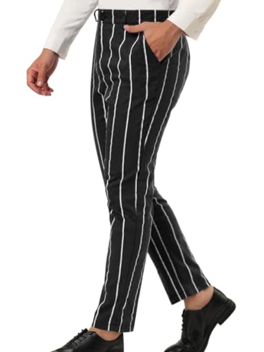 Oanviso Chinohosen Herren Karierte Stoffhose Strech Gestreift Anzughose Regular Fit Casual Lange Hosen Klassische Chino Arbeitshose Business Herren-Hose Jogging Hosen Männer A 01 S Oanviso Chinohosen Herren Karierte Stoffhose Strech Gestreift Anzughose Regular Fit Casual Lange Hosen Klassische Chino Arbeitshose Business Herren-Hose Jogging Hosen Männer A 01 S von Oanviso