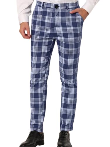 Oanviso Chinohosen Herren Karierte Stoffhose Strech Gestreift Anzughose Regular Fit Casual Lange Hosen Klassische Chino Arbeitshose Business Herren-Hose Jogging Hosen Männer A 25 XL Oanviso Chinohosen Herren Karierte Stoffhose Strech Gestreift Anzughose Regular Fit Casual Lange Hosen Klassische Chino Arbeitshose Business Herren-Hose Jogging Hosen Männer A 25 XL von Oanviso