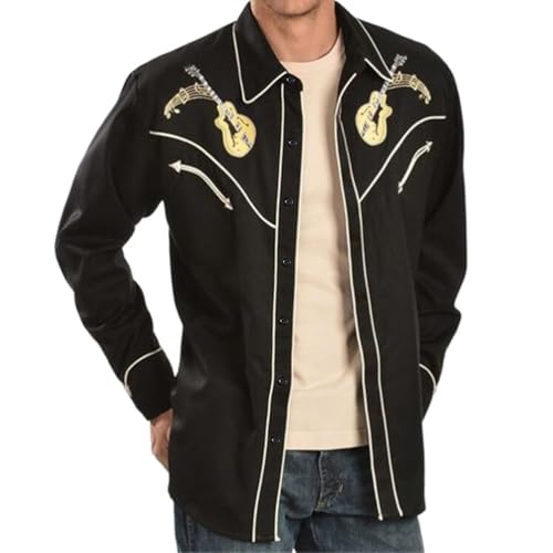 Oanviso Freizeithemd Herren Langarm Hemd Western-Stil Cowboy Druck Hemden Mode Traditionelles Hemd Tasten Vintage Hemden Karneval Kostüm Shirts Slim Fit B 23 XL Oanviso Freizeithemd Herren Langarm Hemd Western-Stil Cowboy Druck Hemden Mode Traditionelles Hemd Tasten Vintage Hemden Karneval Kostüm Shirts Slim Fit B 23 XL von Oanviso