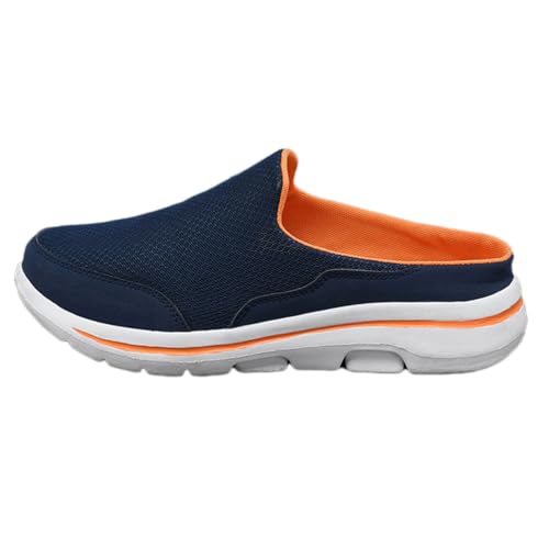 Oanviso Hausschuhe Herren Damen Clogs Slip On Leichte Pantoffeln Atmungsaktiv Mode Pantoletten Mules rutschfest Gartenschuhe Sabots Wanderschuhe Walking Schuhe A Dunkelblau 41 EU Oanviso Hausschuhe Herren Damen Clogs Slip On Leichte Pantoffeln Atmungsaktiv Mode Pantoletten Mules rutschfest Gartenschuhe Sabots Wanderschuhe Walking Schuhe A Dunkelblau 41 EU von Oanviso