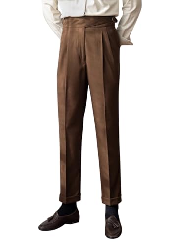 Oanviso Herren Anzughose Gerade Hose Lässige Britische Retro Hosen Formal Business Anzughosen Elegant Anzüge Chino Hose Smokinghosen Männer Stoffhose Klassisch Anzughose Slim Fit A Kaffee S Oanviso Herren Anzughose Gerade Hose Lässige Britische Retro Hosen Formal Business Anzughosen Elegant Anzüge Chino Hose Smokinghosen Männer Stoffhose Klassisch Anzughose Slim Fit A Kaffee S von Oanviso