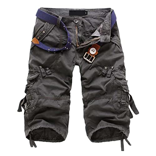 Oanviso Herren Cargo Kurze Hose Einfarbig Bermuda Shorts Lässige Multi Taschen 3/4 Hose Vintage Mittellange Hose Langlebig Arbeitshose Jogging Shorts Sommer Outdoor Bequem Cargohose A Schwarz S Oanviso Herren Cargo Kurze Hose Einfarbig Bermuda Shorts Lässige Multi Taschen 3/4 Hose Vintage Mittellange Hose Langlebig Arbeitshose Jogging Shorts Sommer Outdoor Bequem Cargohose A Schwarz S von Oanviso