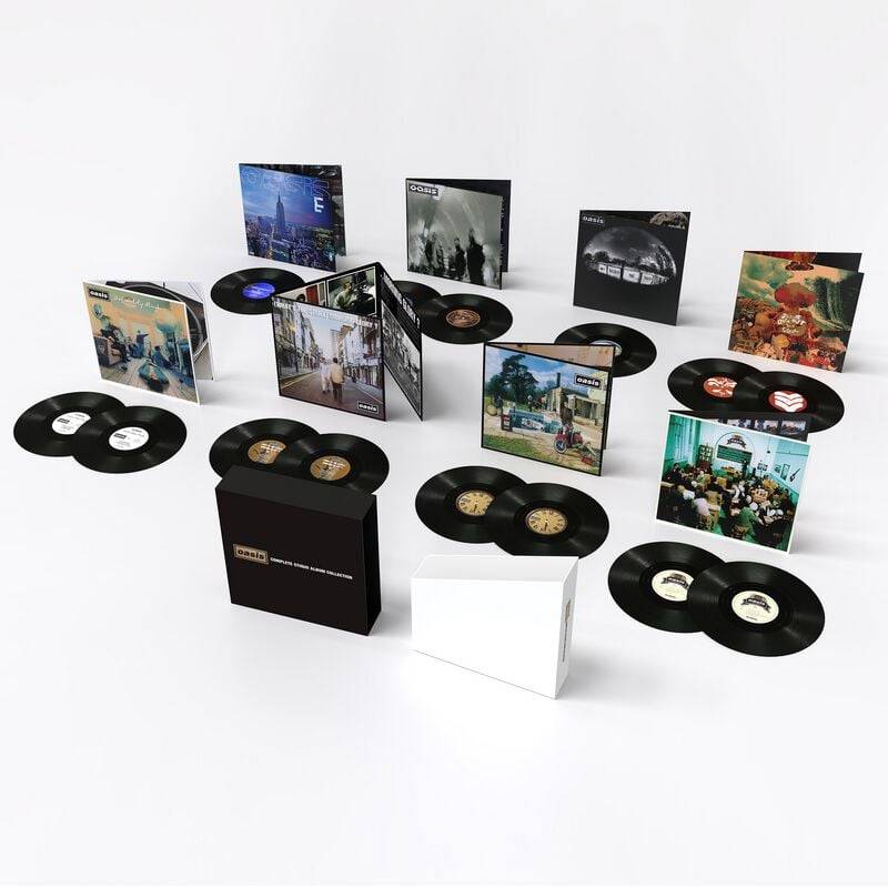 Oasis Complete Studio Album Collection LP multicolor von Oasis