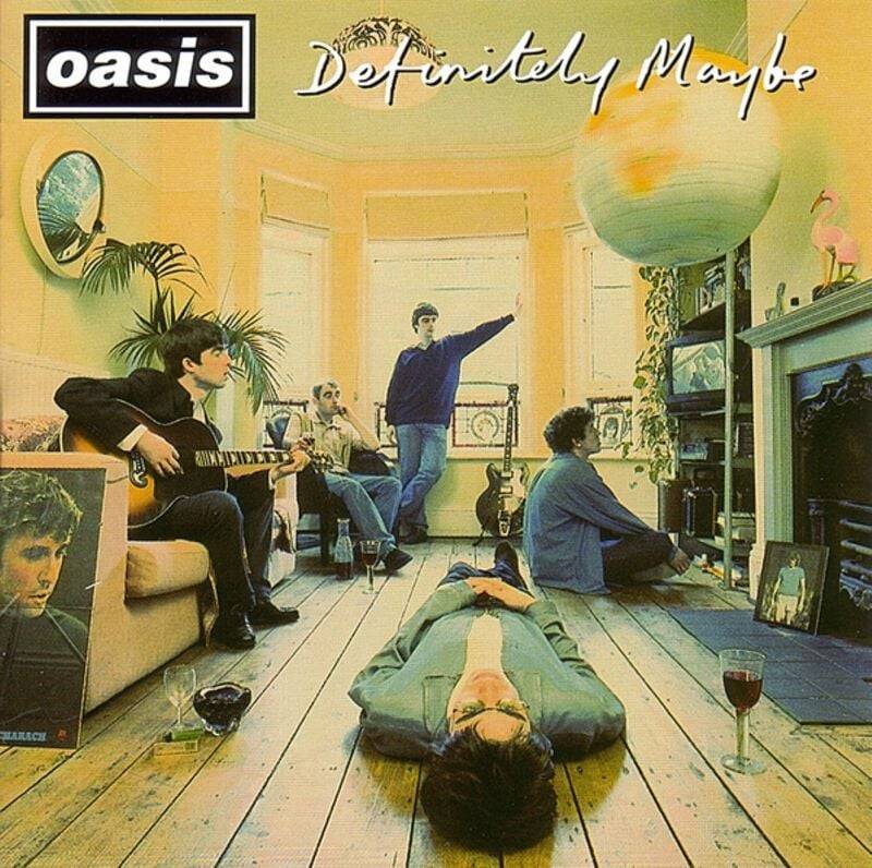 Oasis Definately Maybe LP multicolor von Oasis