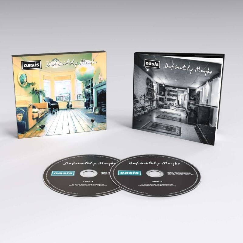 Oasis Definitely maybe (30th Anniversary) CD multicolor von Oasis