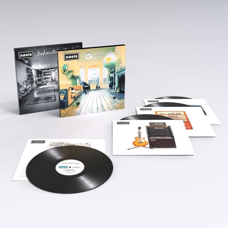 Oasis Definitely maybe (30th Anniversary) LP multicolor von Oasis