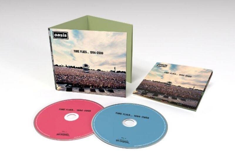 Oasis Time flies...1994-2009 (15th Anniversary - remastered) CD multicolor von Oasis