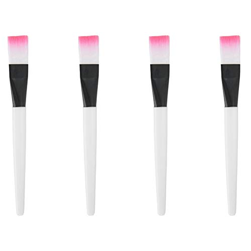 Obahdirry Gesichtsmaskenpinsel, Gesicht, Augen, Make-up, Kosmetik, Schönheit, weicher Concealer-Pinsel, Damen, Gesichtspflege für Mädchen, 4 Stück von Obahdirry