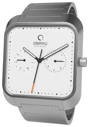 Obaku Harmony Unisex-Armbanduhr Analog Edelstahl V145UCISC von Obaku