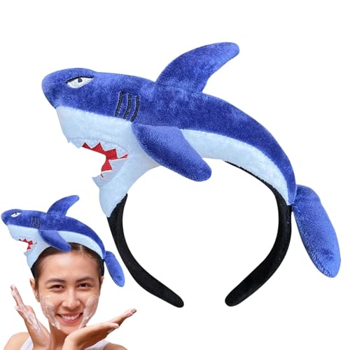 Obesntln Gesichtswasch-Stirnband, Gesichtswasch-Stirnband,Cartoon-Tier-Haarbänder zum Gesichtswaschen | Cartoon-Spa-Stirnband, niedliches Hautpflegezubehör für den täglichen Gebrauch von Obesntln