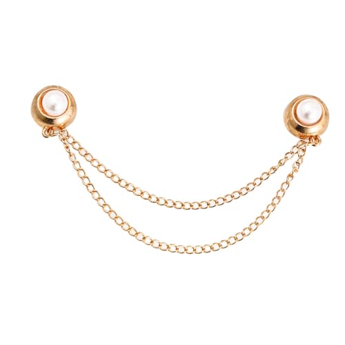 Obesntln Magnetische Knöpfe für Kleidung, Magnete, Hijab-Magnete mit Kette – Multifunktionale Magnetklammern für Kleidung, starke Magnete für Hijab mit Kette von Obesntln