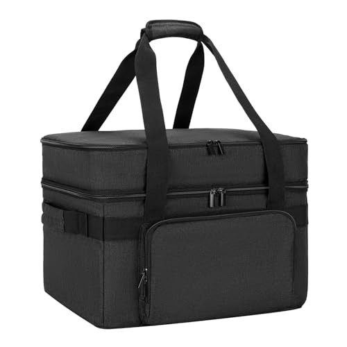 Obesntln Transporttaschen für den Außenbereich, Grilltasche für den Innenbereich, tragbare Tasche für Grill-Organizer – Transporttasche für den Innengrill mit Bodenkissen für den Grill Obesntln Transporttaschen für den Außenbereich, Grilltasche für den Innenbereich, tragbare Tasche für Grill-Organizer – Transporttasche für den Innengrill mit Bodenkissen für den Grill von Obesntln