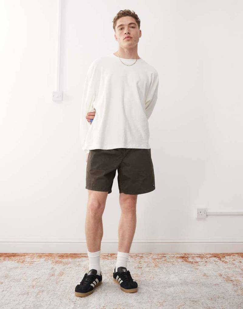 Obey - Easy Gravel - Wander-Shorts in verblasster Rosin-Waschung-Blau von Obey