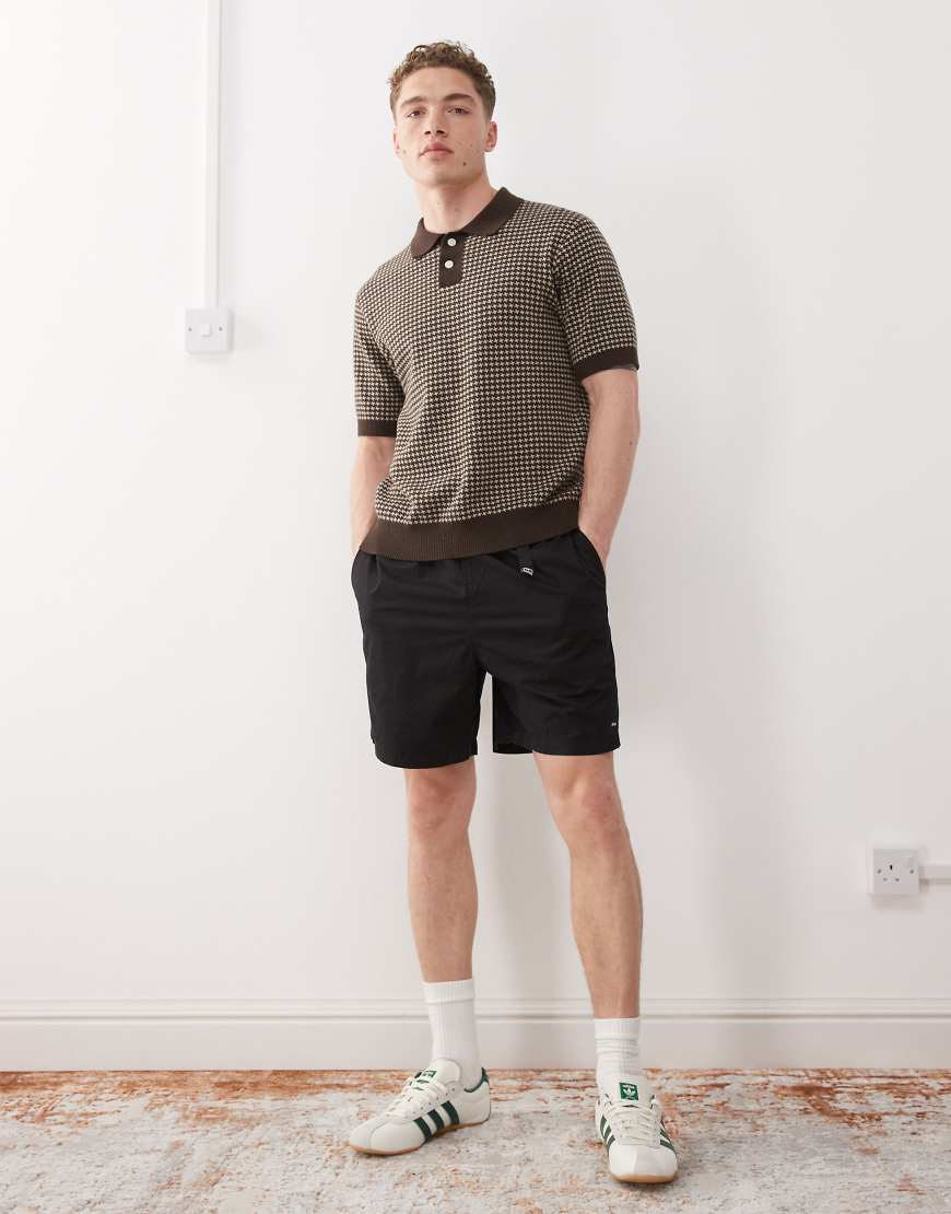 Obey - Easy Gravel - Wander-Shorts in verwaschenem Schwarz Obey - Easy Gravel - Wander-Shorts in verwaschenem Schwarz von Obey